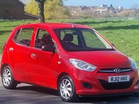 2012 Hyundai i10 1.2 Classic Euro 5 5dr HATCHBACK Petrol Manual