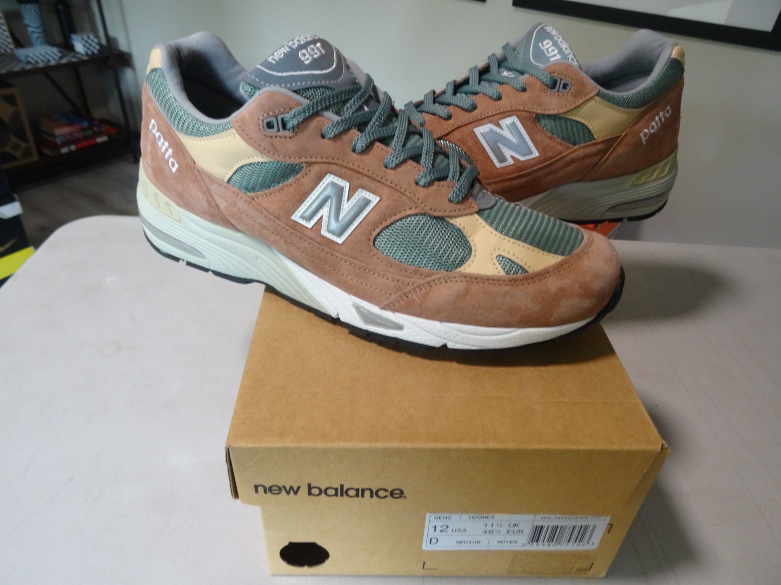 Patta x New Balance ☆ made in England M991PAT Buy Patta x 991 Made in England 'Dusty Pink' - M991PAT | GOAT