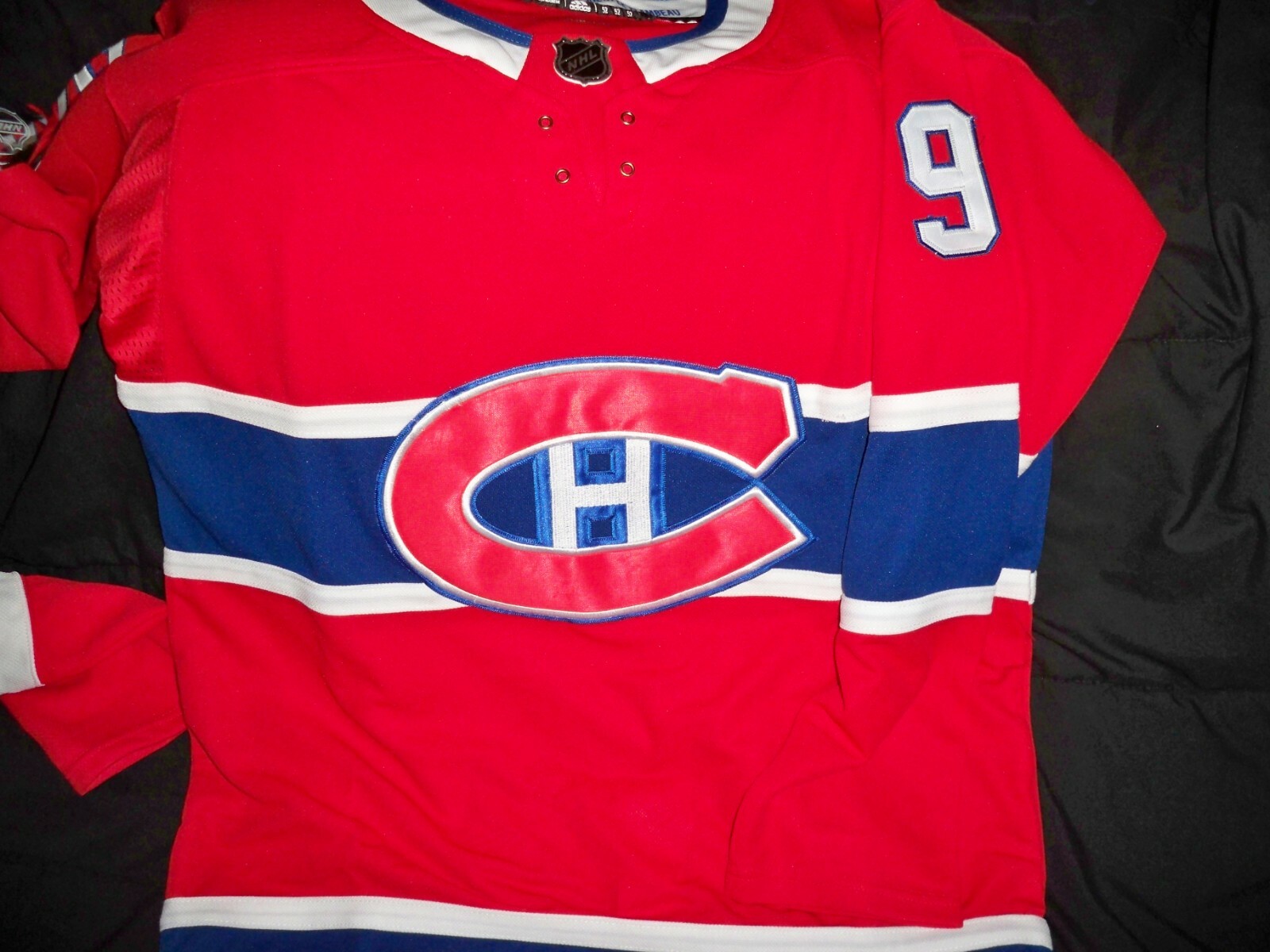 Montreal Canadiens #92 Jonathan Drouin Signed Replica Jersey Habs Hot WOW