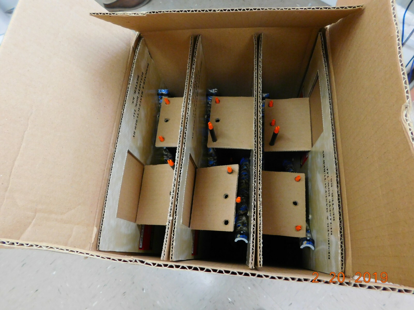 Archery Toy Bullseye Blue Camo Training Kit (LOT OF 6) [six kids bows- all blue]