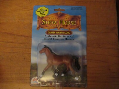 Vintage Fun Rise International Show Horse Danish Warm Blood NEW ON CARD
