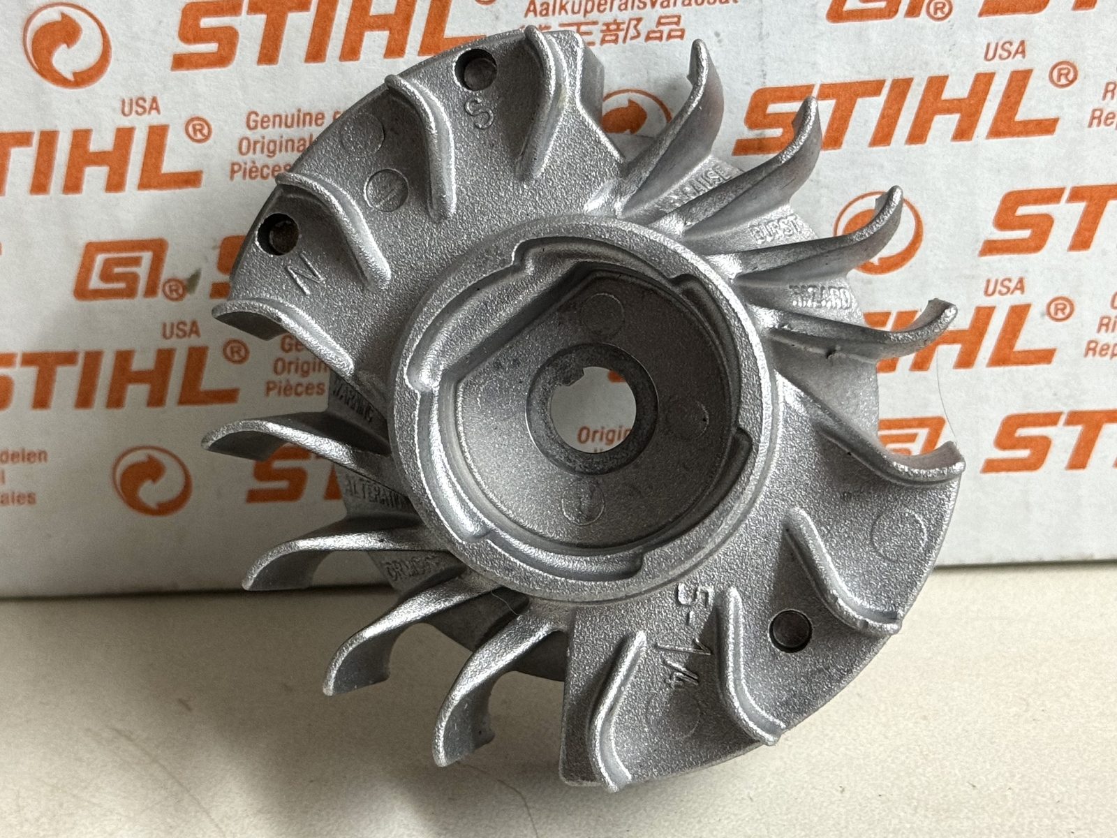 STIHL OEM FLYWHEEL 1130 400 1201 / 1204 : STRIPPED NEW MS170 MS180 C 017 018 C-B - Picture 1 of 2