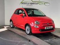 2018 Fiat 500 1.2 Lounge Euro 6 (s/s) 3dr HATCHBACK Petrol Manual