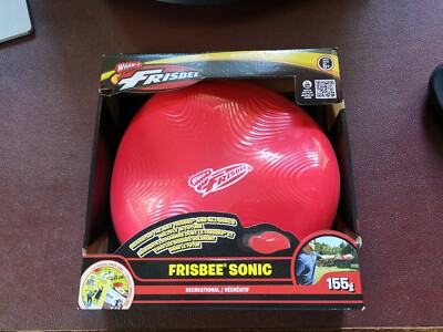 Sonic Frisbee by Wham-O. Brand new sine curve technology for better flight