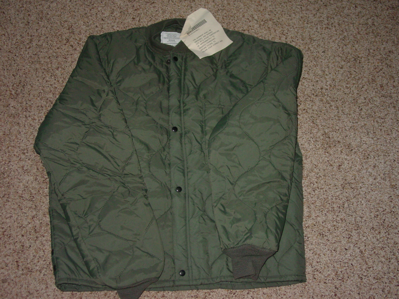 ジャケット・アウター 00s USAF CWU-9P Quilting Jacket Vintage USAF CWU-9/P Quilted Flyers Jacket Liner US Airforce