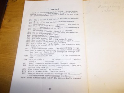 Vintage Ameco CB Radio Handbook Rulles & Regulations Bx 105