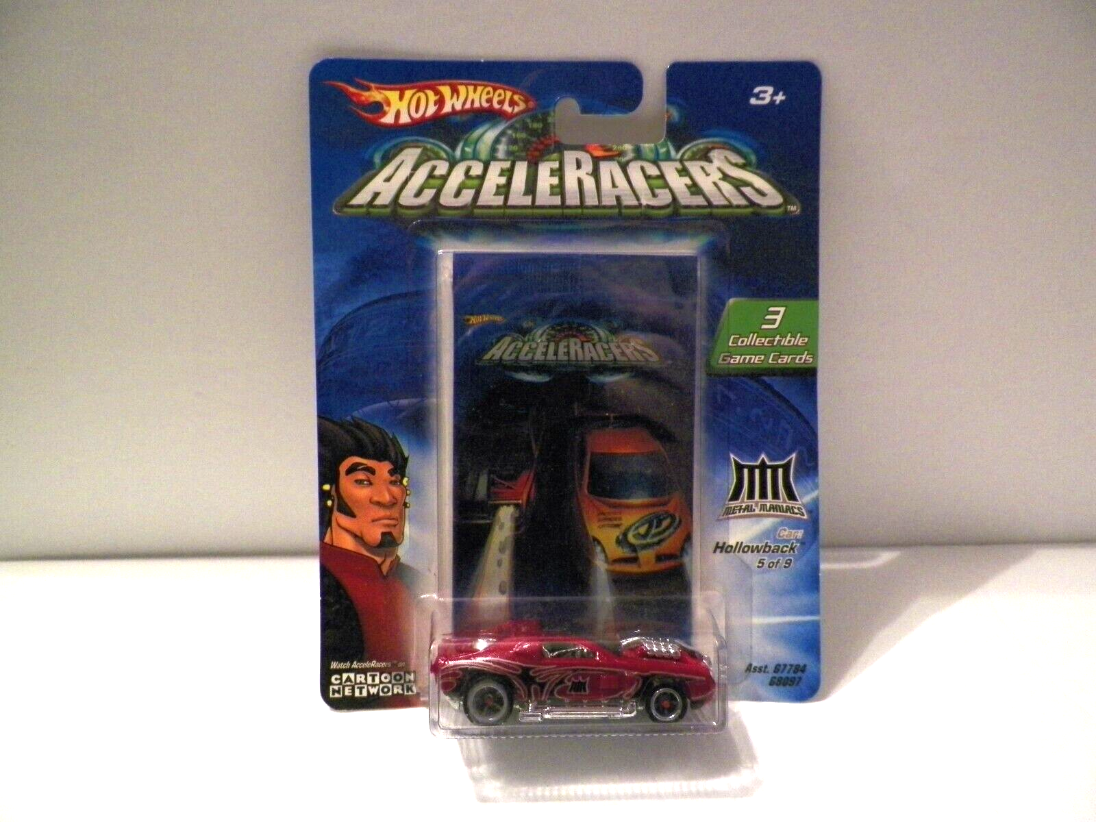 Hot Wheels-Acceleracers-Metal Maniacs- Hollowback- Non Mint
