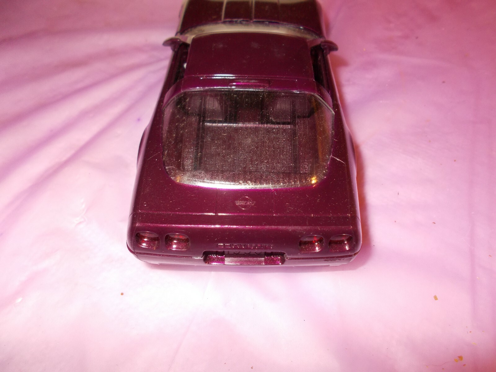 1995 CORVETTE ZR1 PURPLE METALLIC ORIGINAL AMT PROMO MODEL IN BOX WITH ZR1 DECAL