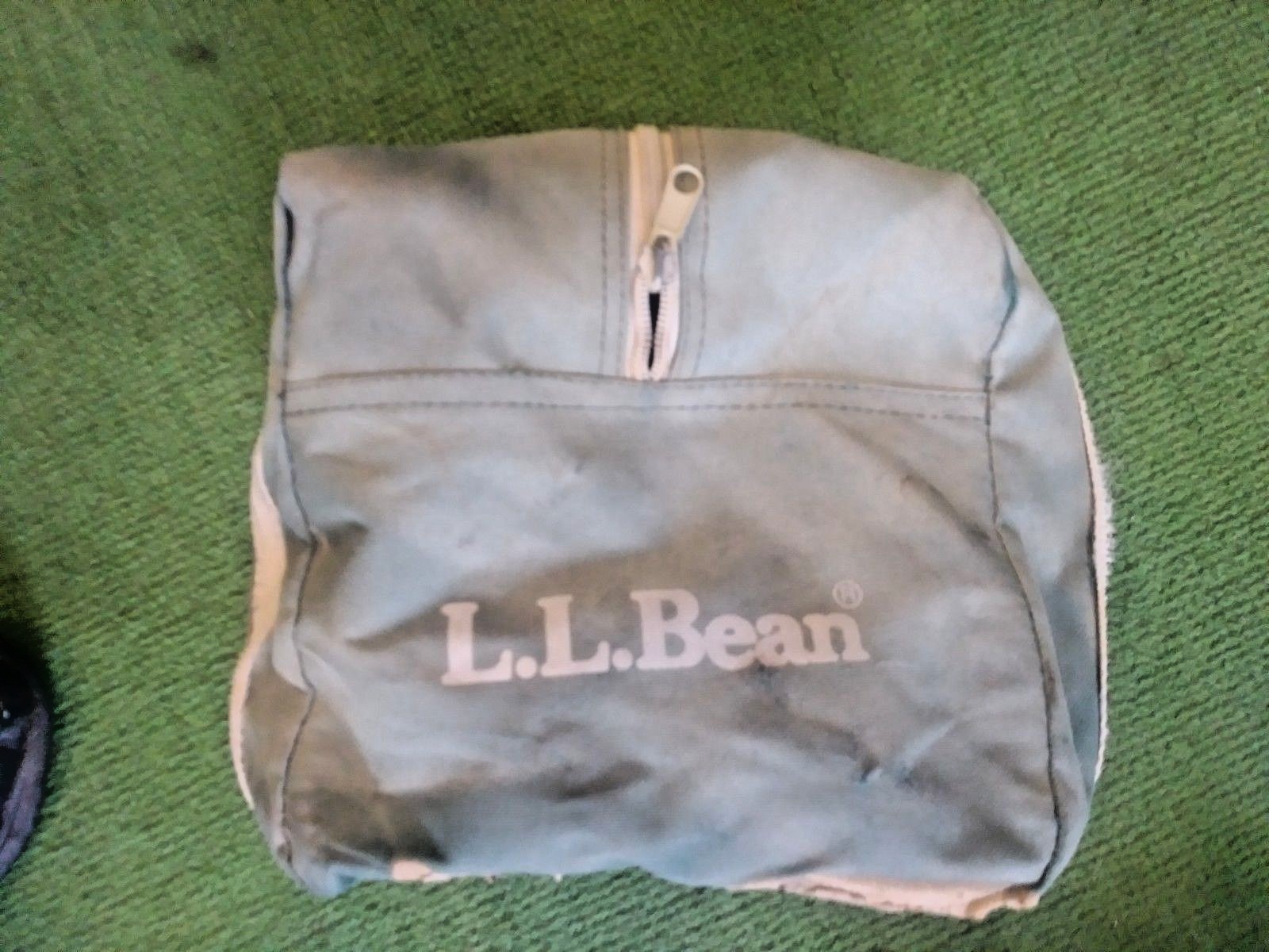 Vintage Bocce Ball Set Lawn Game 8 Balls Green/White 2LB 5OZ Ea LL BEAN $109 New