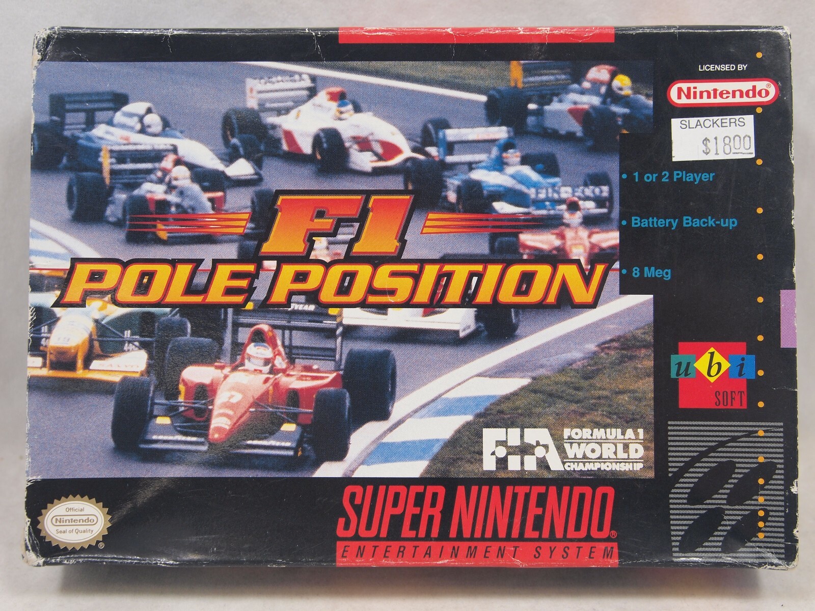スーパーファミコン - SFC★F1 POLE POSITION SNES 海外版(国内本体動作不可) Amazon | F1 POLE POSITION SNES 海外版(国内本体動作不可