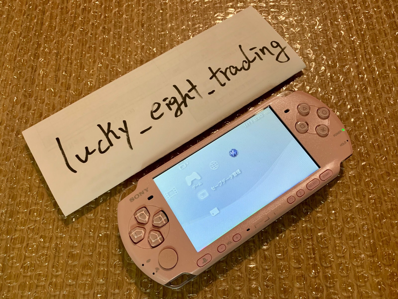 PSP 3000 Blossom Pink Console only No Battery [H] | eBay