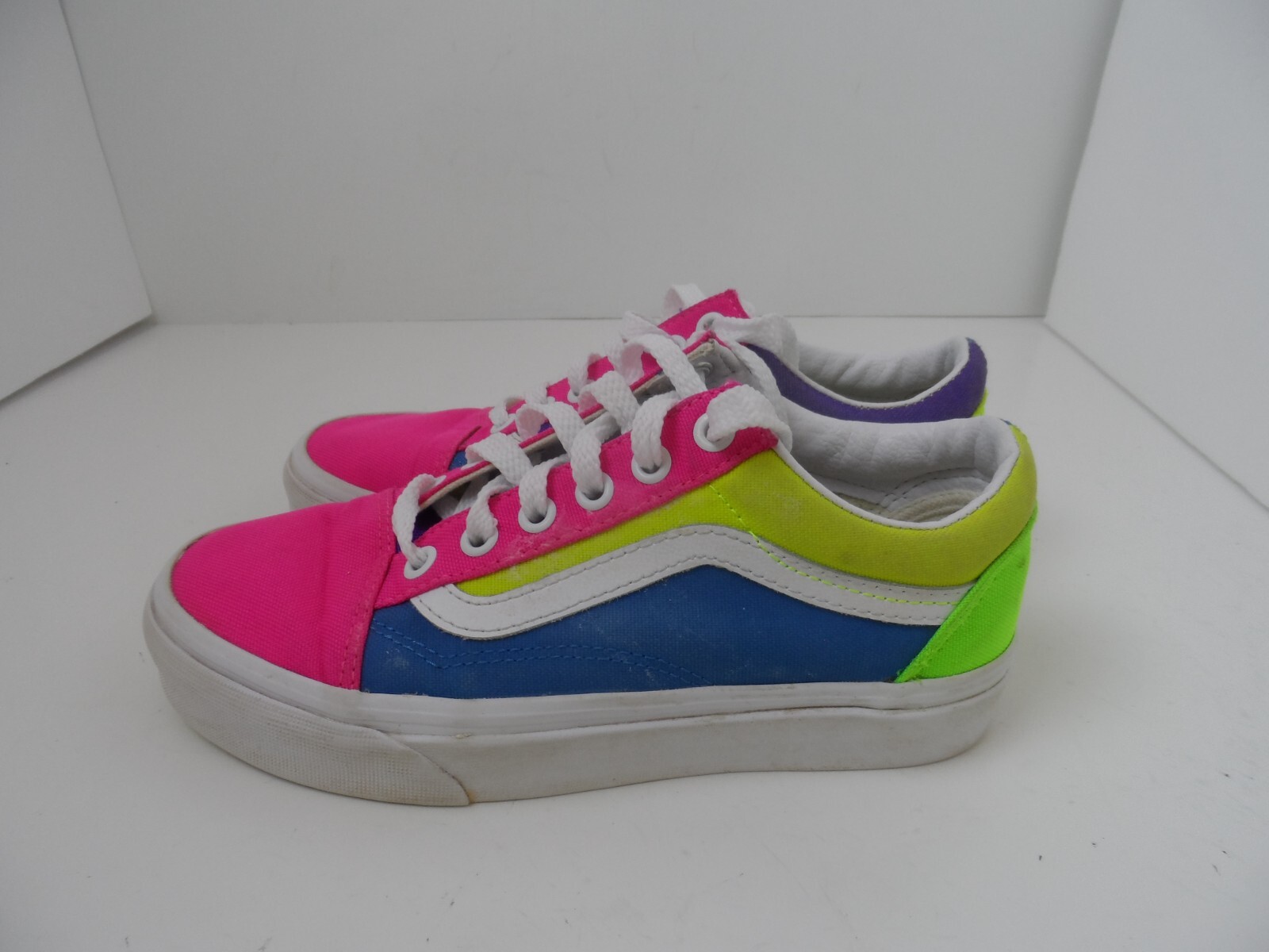 スニーカー ^VANS^ Old School Multi Block Pink VN0005UFPNK1 VANS OLD SKOOL Multi Block Pink Women's Sz 10.5 - Men's 9