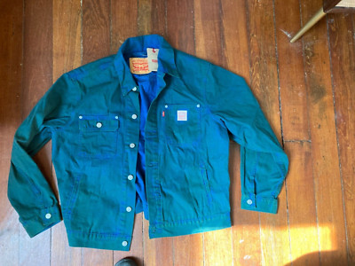 Levi's Men's Sunrise Trucker Jacket - Saturated Green Garment Dye