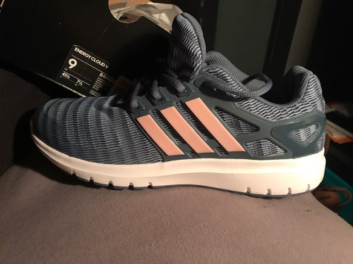adidas energy cloud v Grey/pink 9 NWB Running Shoes