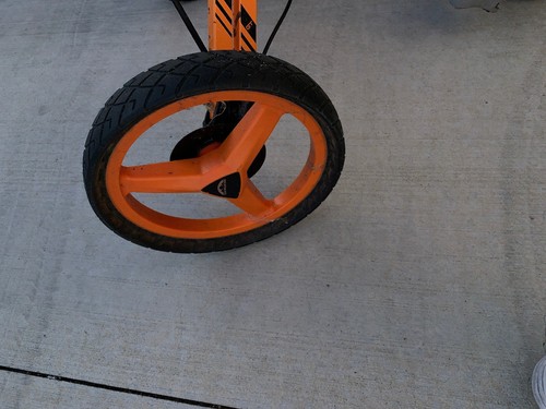 LITHIUM ARISTOCART Sun Mountain parts Electric Powered Golf Cart Caddy Orange