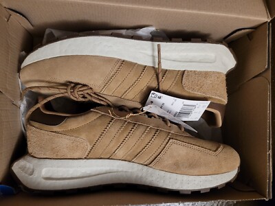New with Box Adidas Retropy E5 Carboard/Brown Size 9.5 