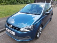 2016 Volkswagen Polo 1.4 TSI BlueMotion Tech ACT BlueGT Euro 6 (s/s) 3dr HATCHBA