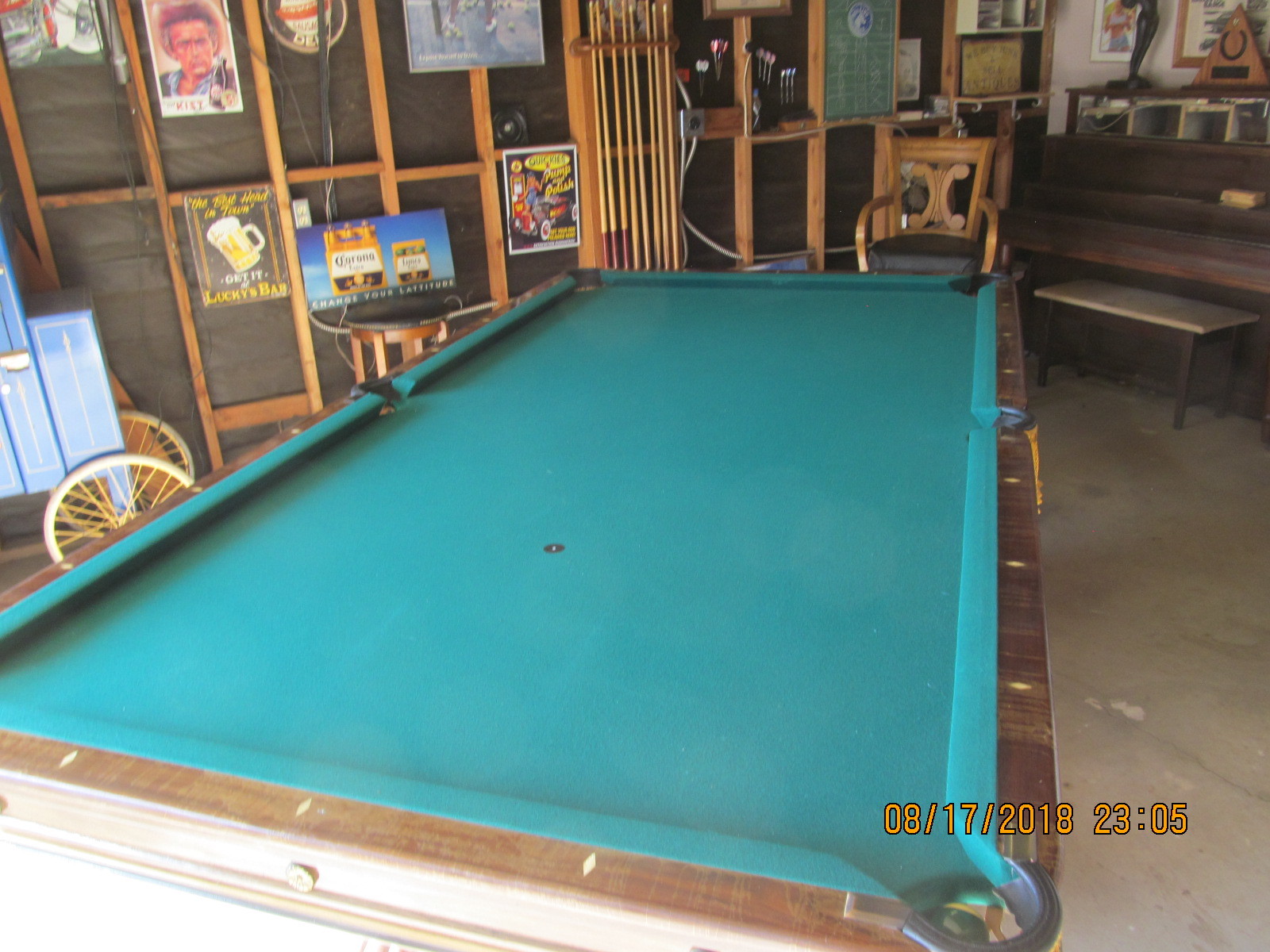 BRUNSWICK MONARCH - BILLIARD TABLE - REPRODUCTION - RARE - 1880's MODEL