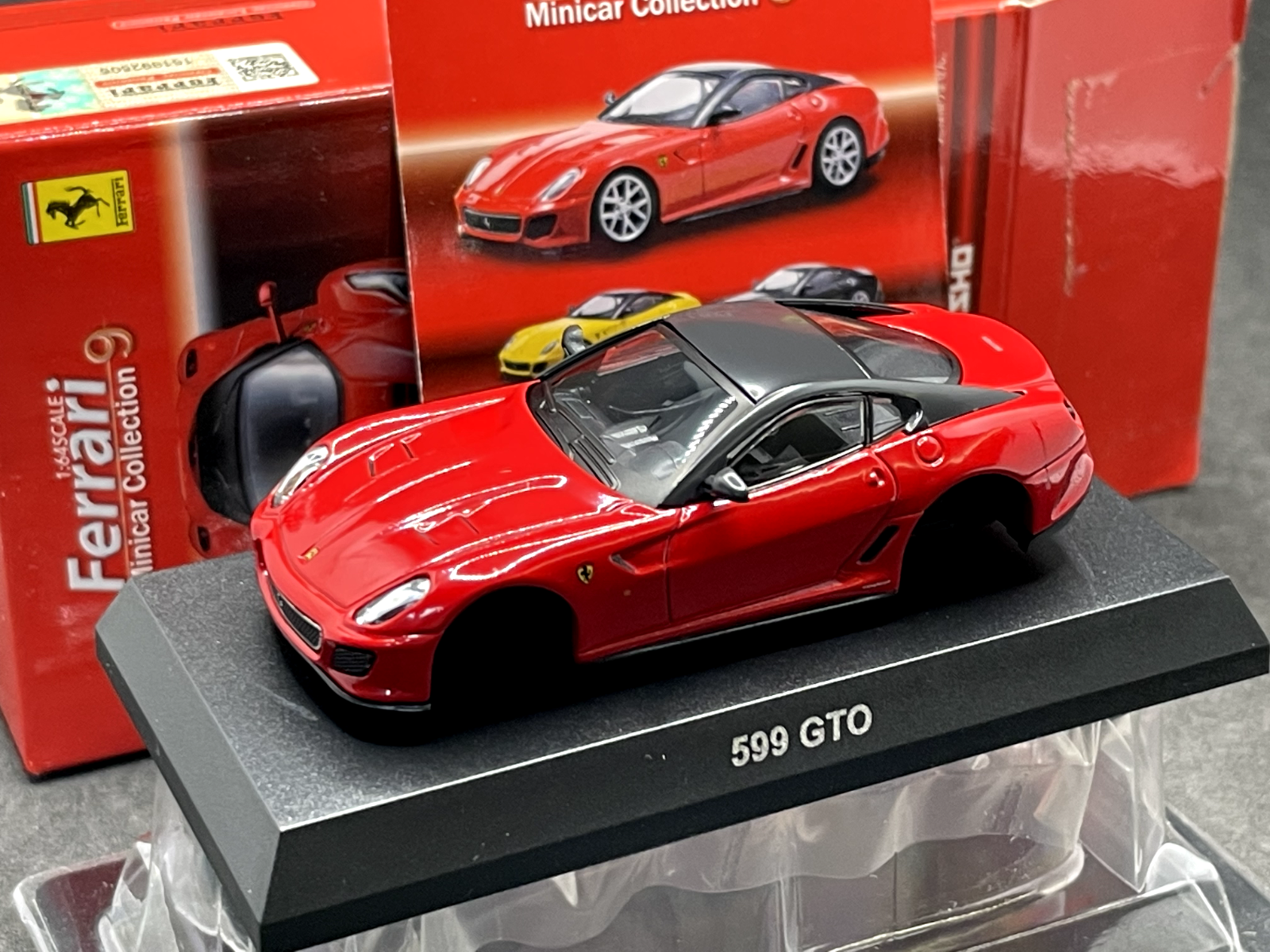 Ferrari599XX(レッドバージョン)KYOSHO MINI-ZRacer Kyosho 1/64 FERRARI 599XX RED diecast car model | eBay