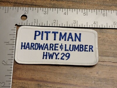 S Lumber Company Uniform Patch shirt hat jacket Pittman Hardware Cantonment FL