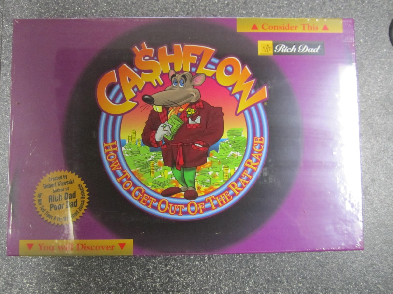 Cashflow 101 & 202 Board Game by Robert Kiyosaki - Investing