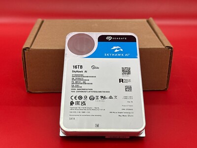 Seagate Skyhawk 16TB SATA3 5400 rpm Hard Drive 256MB 512e ST16000VE002   ️