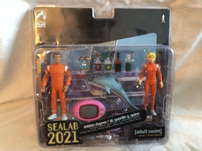 Palisades Adult Swim SEALAB 2021 Debbie Dupree Dr Quentin Q Quinn Figures MOC