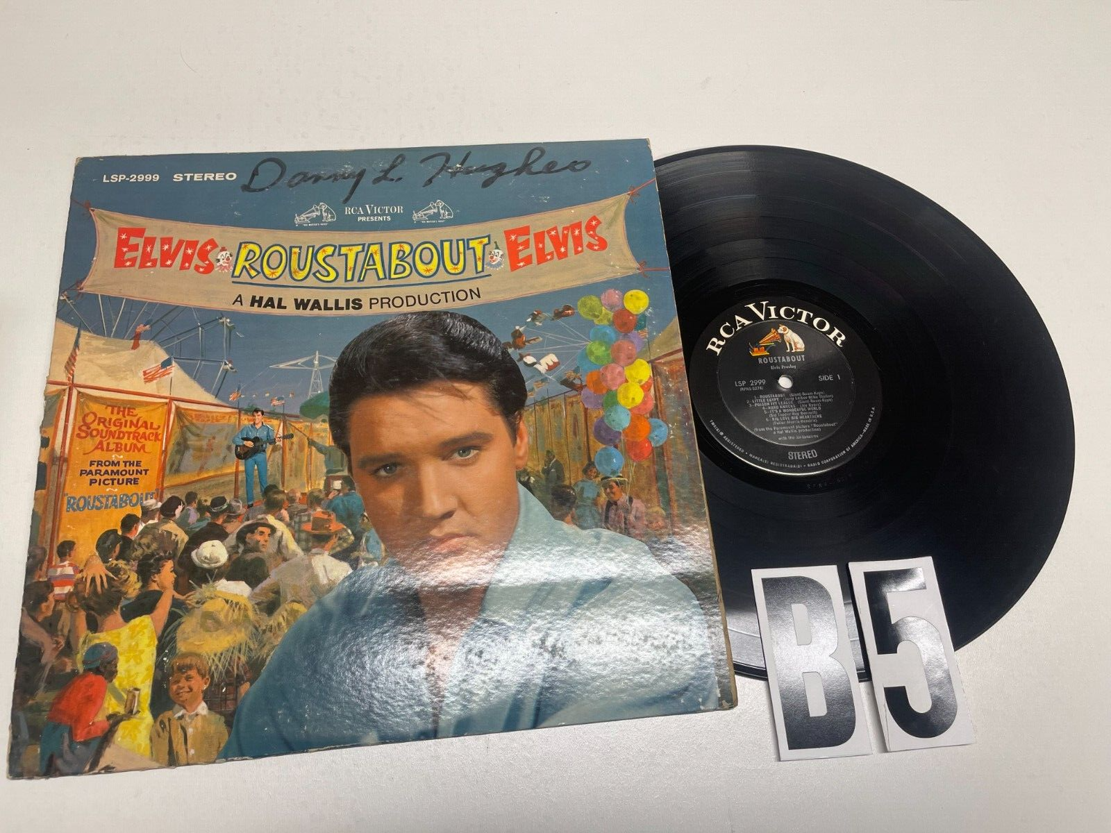 Elvis Presley Roustabout UK(英)盤LP Mono深溝 Elvis Presley 