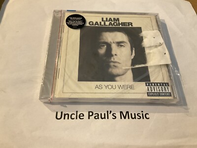 As You Were by Liam Gallagher (CD, 2017) Brand New