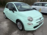 2016 Fiat 500 1.2 Pop 3dr HATCHBACK Petrol Manual