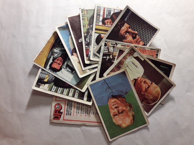 Figurine Panini Ufo Shado 1973 Mai Attaccate. Telefilm Tv Anni 70 Scegli