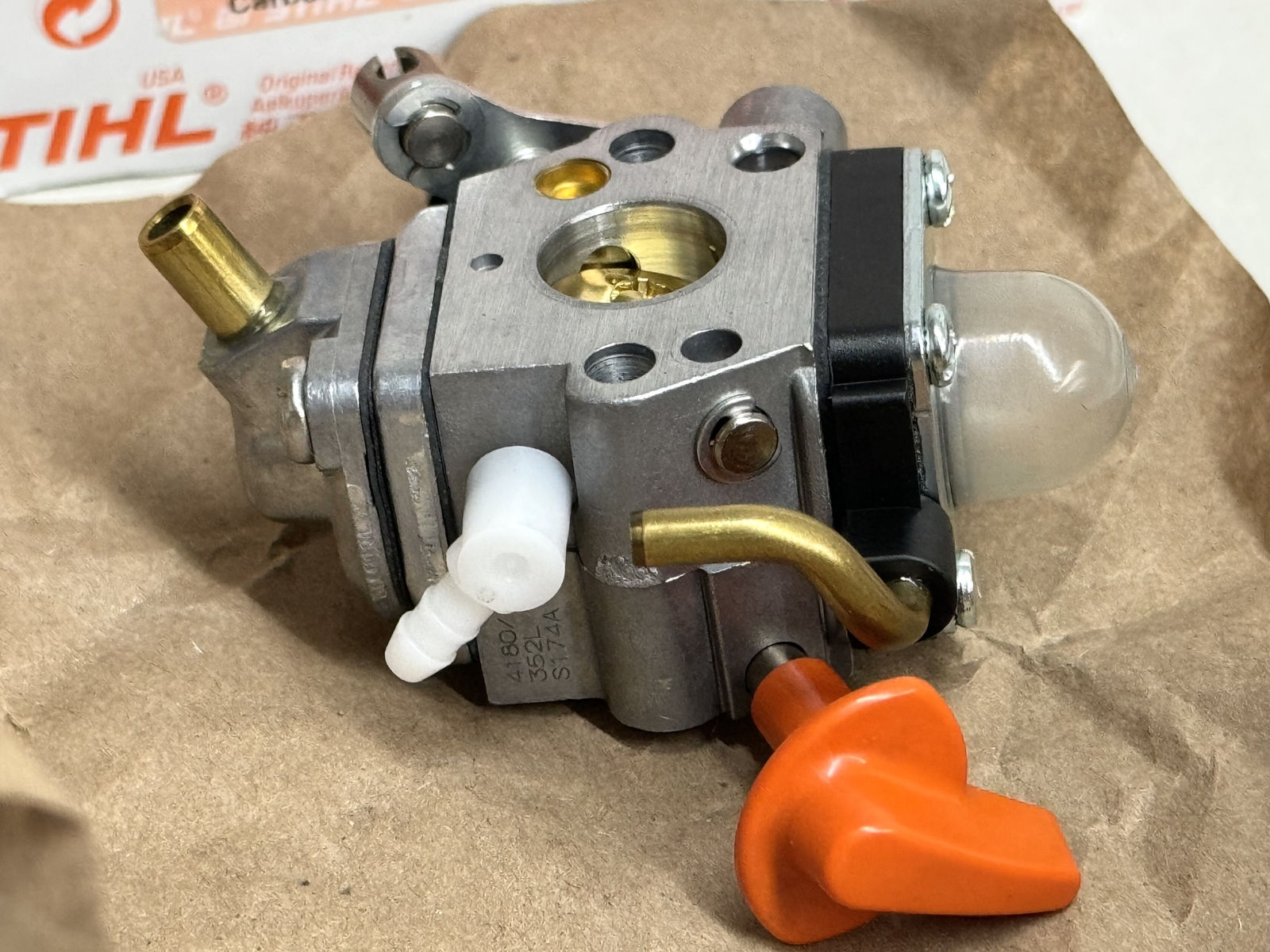 STIHL OEM ZAMA CARBURETOR 4180 120 0611 FOR FC 110 100 95 90 FS 110 RX R KM 110 - Picture 3 of 6