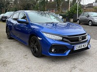 2019 Honda Civic 1.0 VTEC Turbo EX Euro 6 (s/s) 5dr Hatchback Petrol Manual
