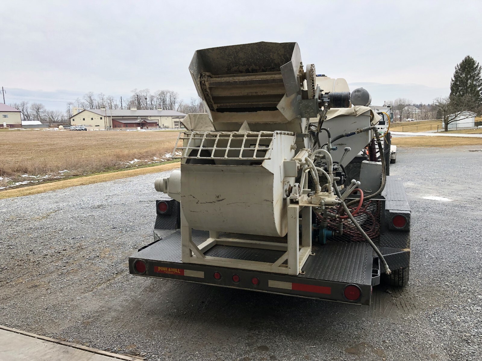 HMI Slabjack Concrete Pump with Trailer