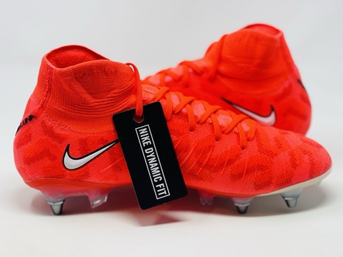 Pre-owned Nike Rare Size 8.5  Phantom Luna Elite Sg Pro P Crimson Womens Cleats Fn8437-600 In Red