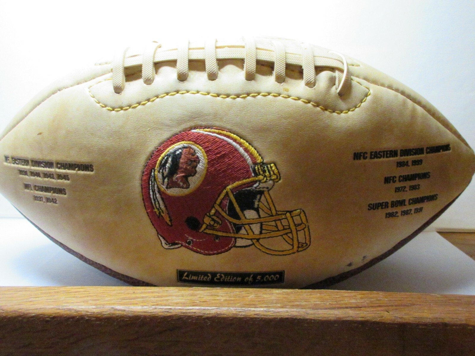 Commemorative football Washington 