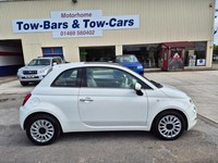 2018 Fiat 500 Lounge motorhome towcar braked a frame tow car