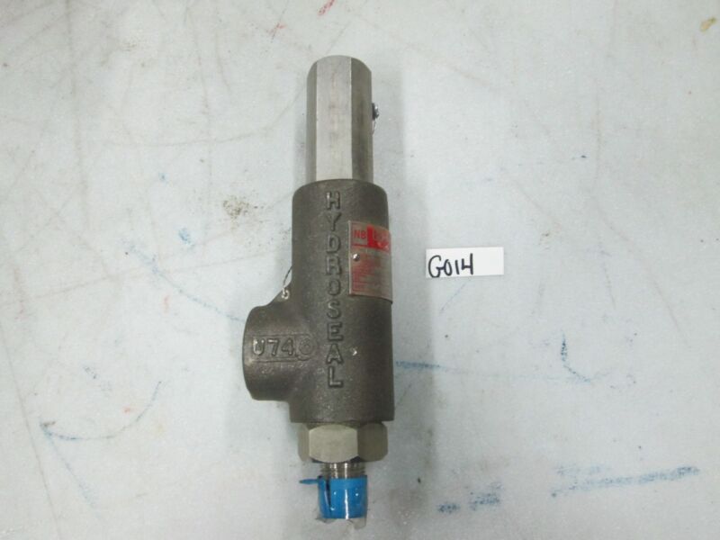 NB Hydroseal S/S PSV Type: 1CRV-30 Set Pressure: 35 1/2" MNPT Inlet (New)