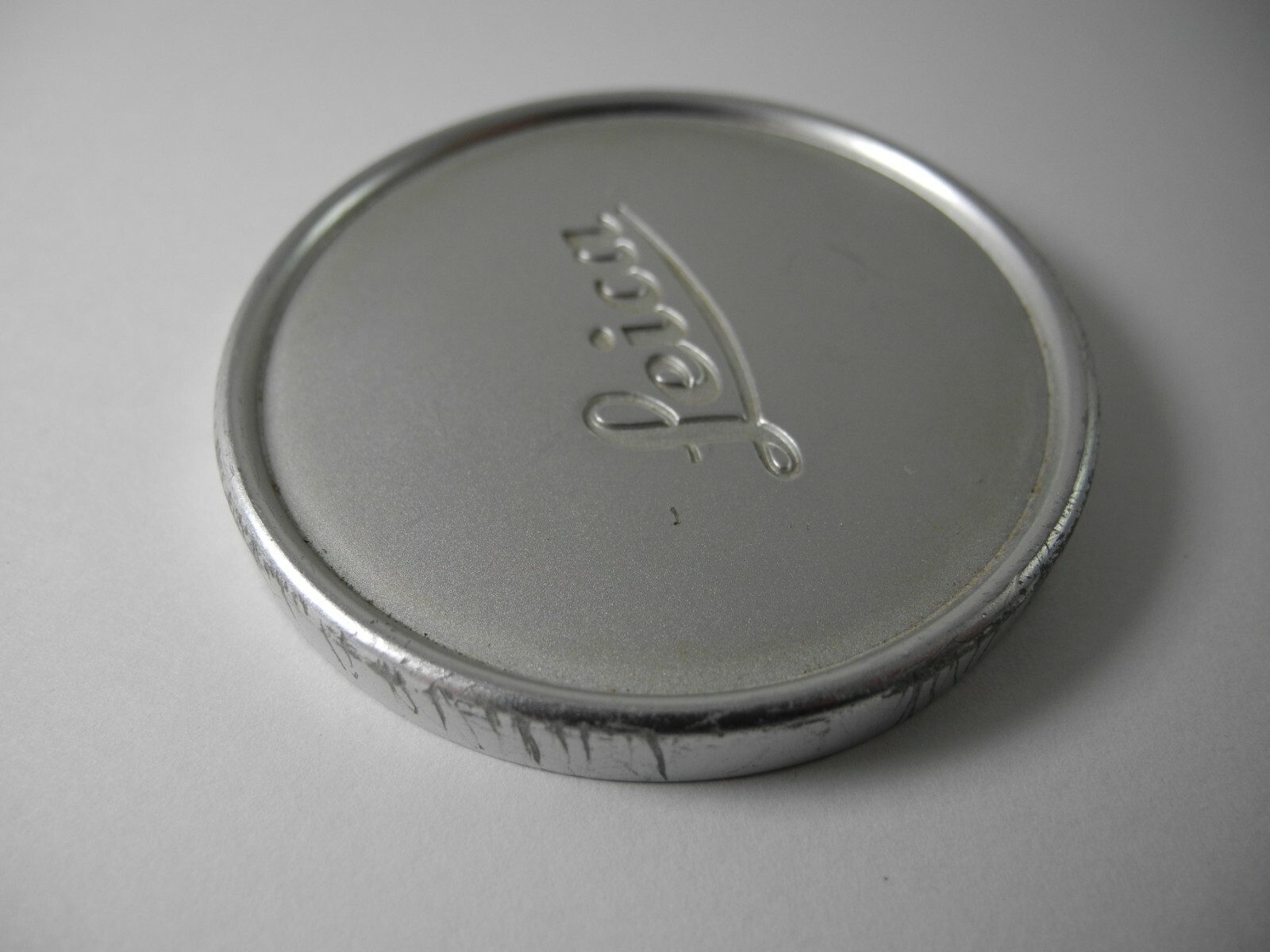 LEICA Original 55mm Leitz Chrome Metal Lens Cap for 65mm f/3.5 ELMAR MACRO