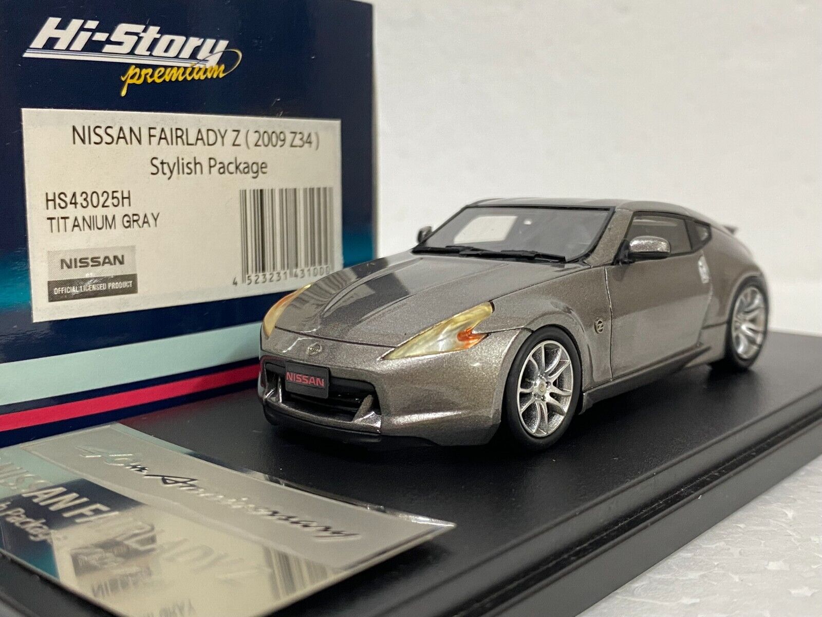 1:43 HI STORY HS43025H NISSAN FAIRLADY Z STYLISH PACK 370Z 1:43 HI STORY HS43025H NISSAN FAIRLADY Z STYLISH PACK 370Z