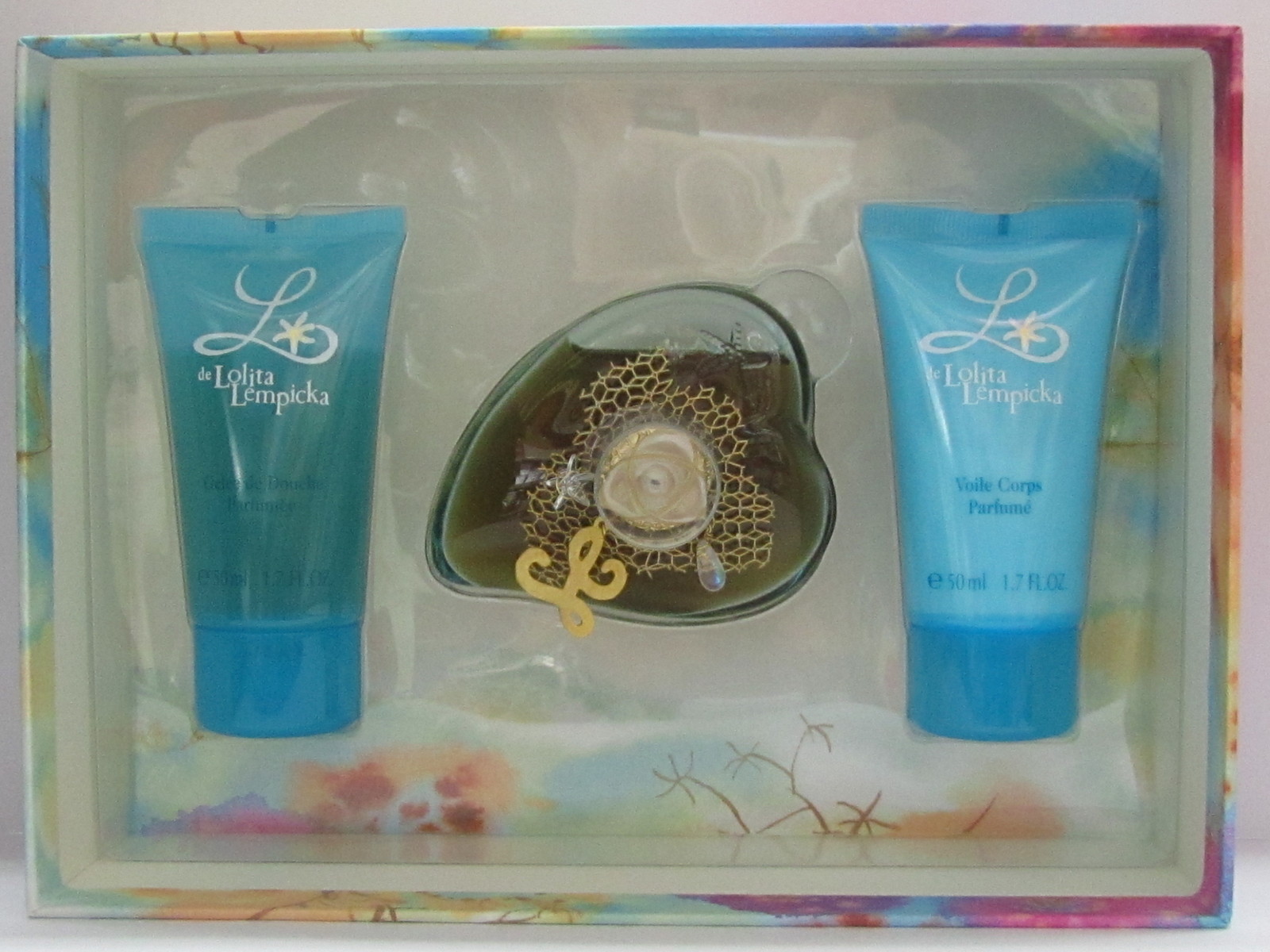 L de Lolita Lempicka For Women 3 Pcs Set 1.7 oz EDP + Body