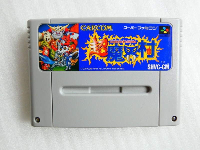 Super Ghouls'N Ghost Choh Makaimura Nintendo Super Famicom  Japan