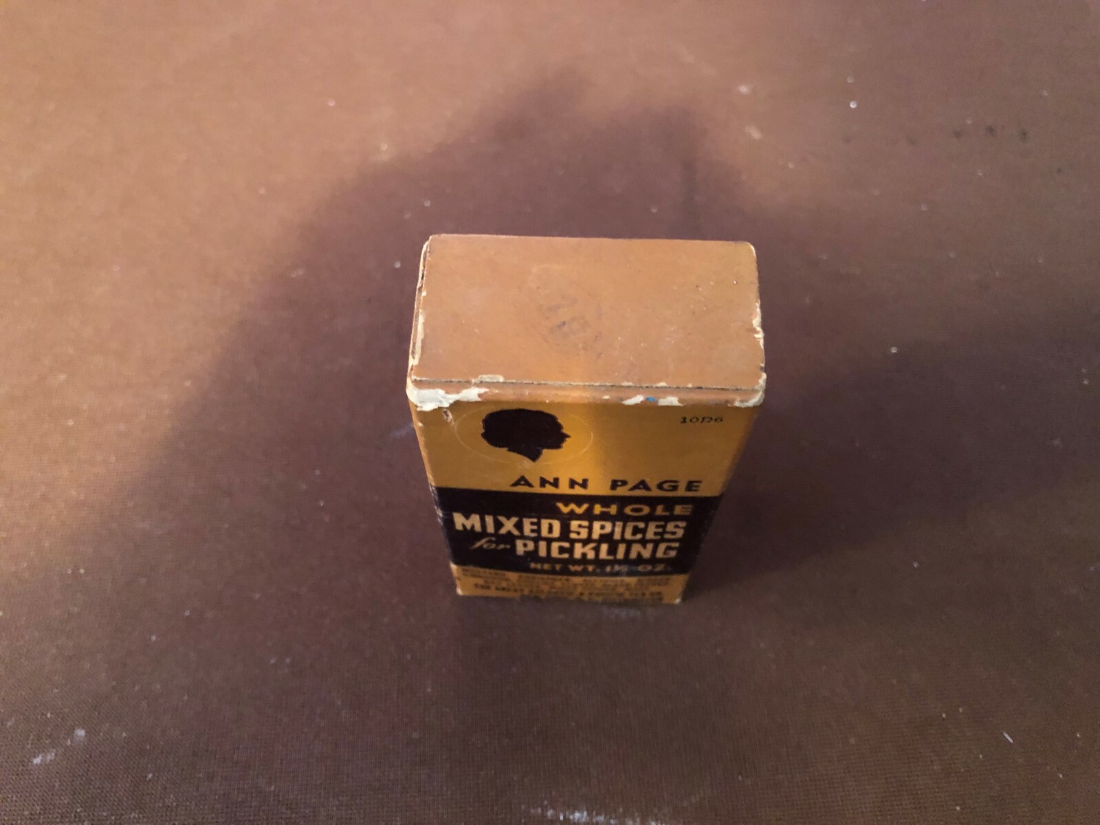 VINTAGE ANN PAGE SPICE CARDBOARD Box WHOLE Mixed Spices Never Opened