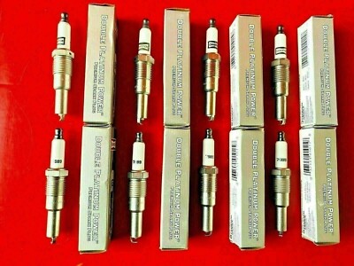 NEW Set of 8 Spark Plug Double Platinum Power Champion Spark Plug 7989