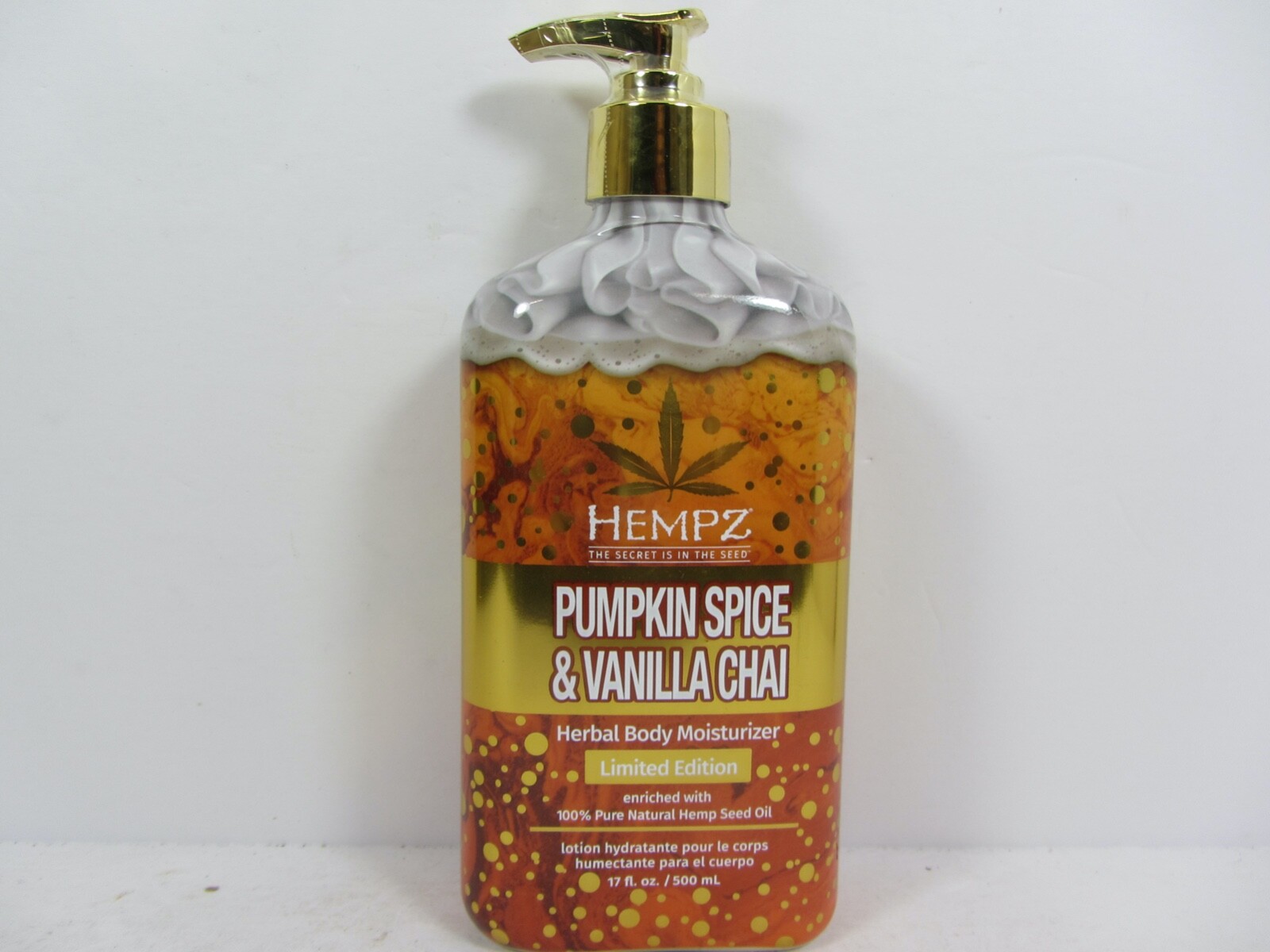 HEMPZ PUMPKIN SPICE & VANILLA CHAI LIMITED EDITION BODY