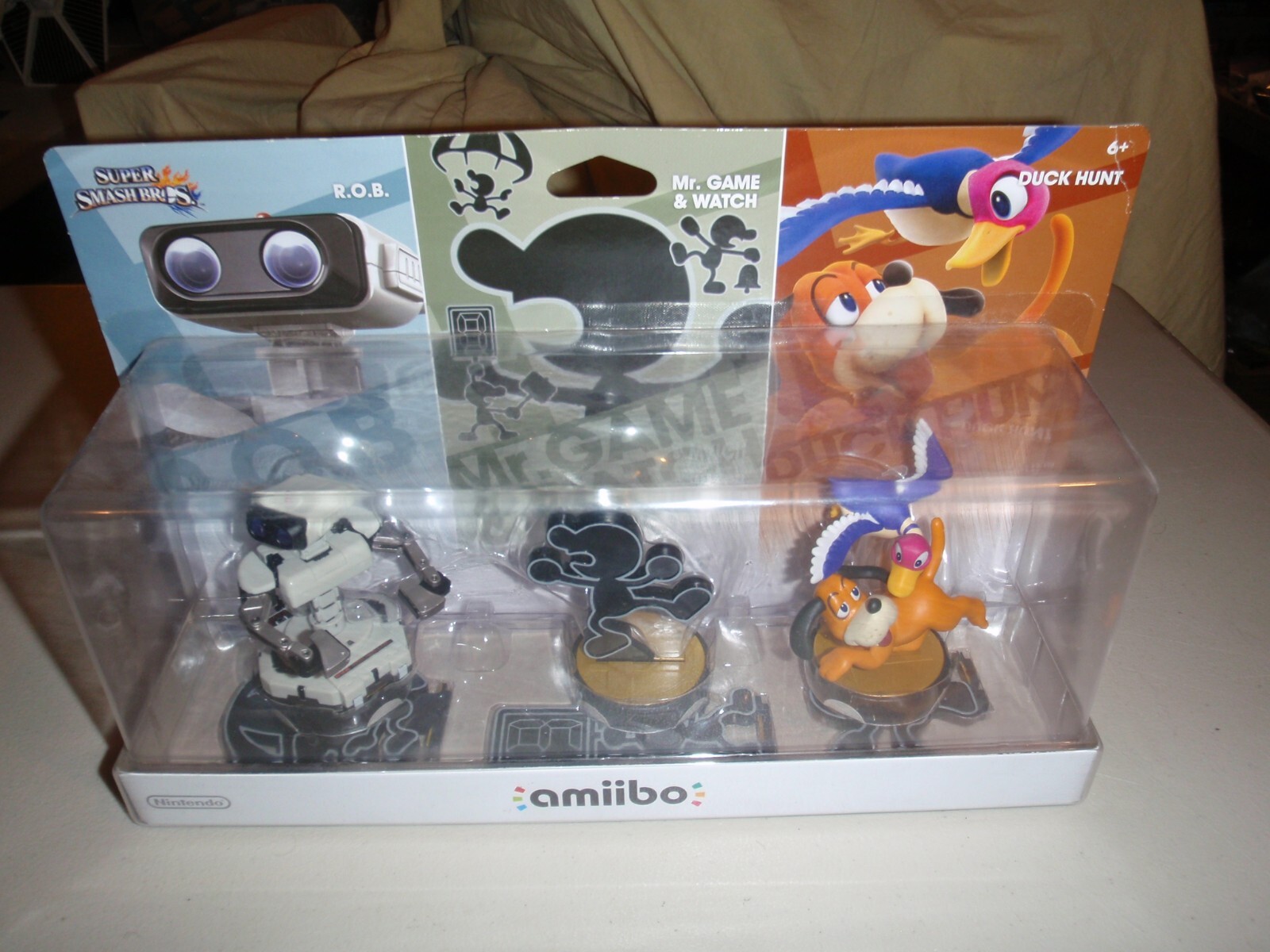 Super Smash Bros Amiibo Retro 3 Pack New Sealed | eBay