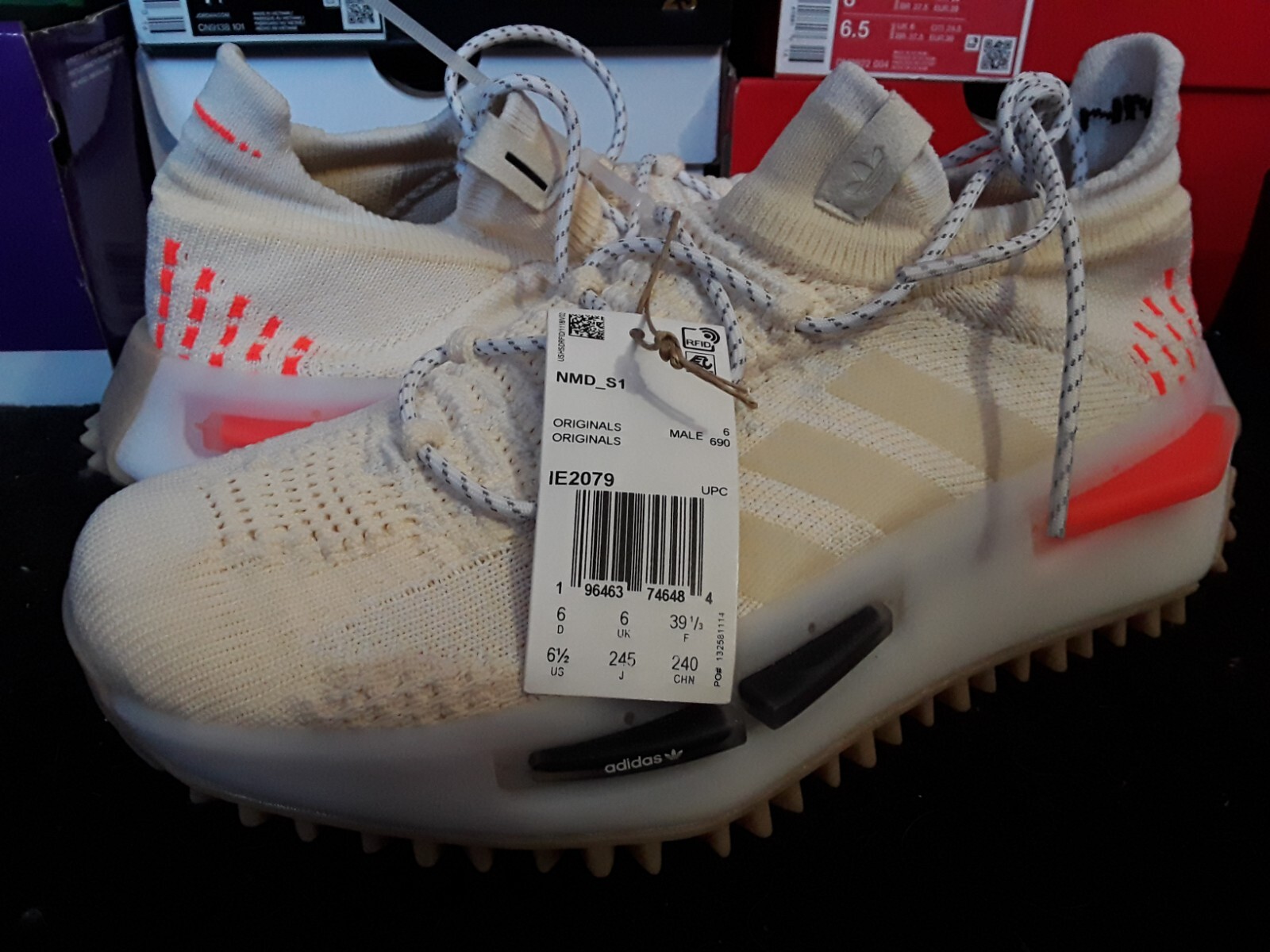 【S A L E】完売間近★NMD S1★adidas★流れるようなシルエット Adidas NMD S1 Metallic Pack Cloud White - Size 11 | eBay