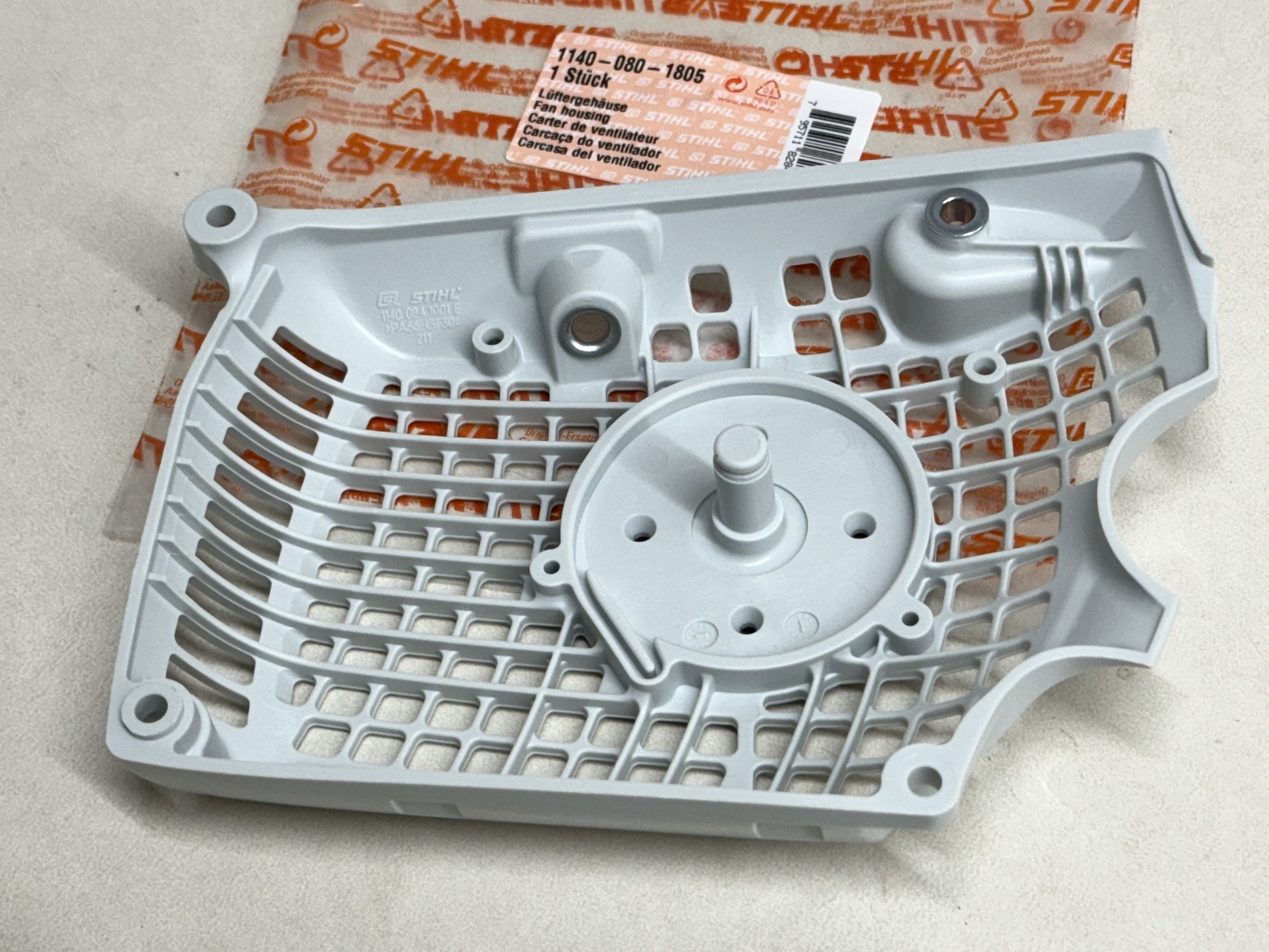STIHL OEM FAN HOUSING 1140 080 1805 FOR MS311 AND MS391 GENUINE - Picture 2 of 5