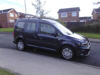 2017/67 Volkswagen Caddy Life TSI RIDE UPFRONT WHEELCHAIR PASSENGER 5 SEATS