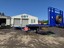 Step frame extender low loader trailer 